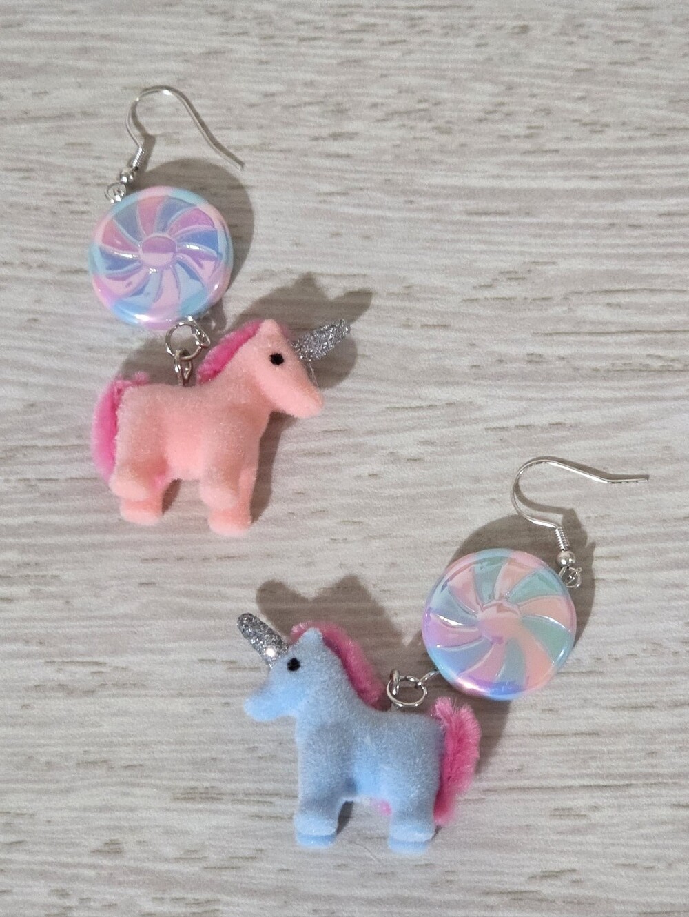 Pastel Unicorn Dangle Earrings
